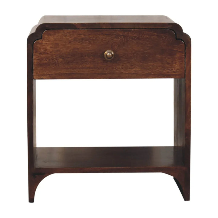 California Walnut Newton Bedside - TidySpaces