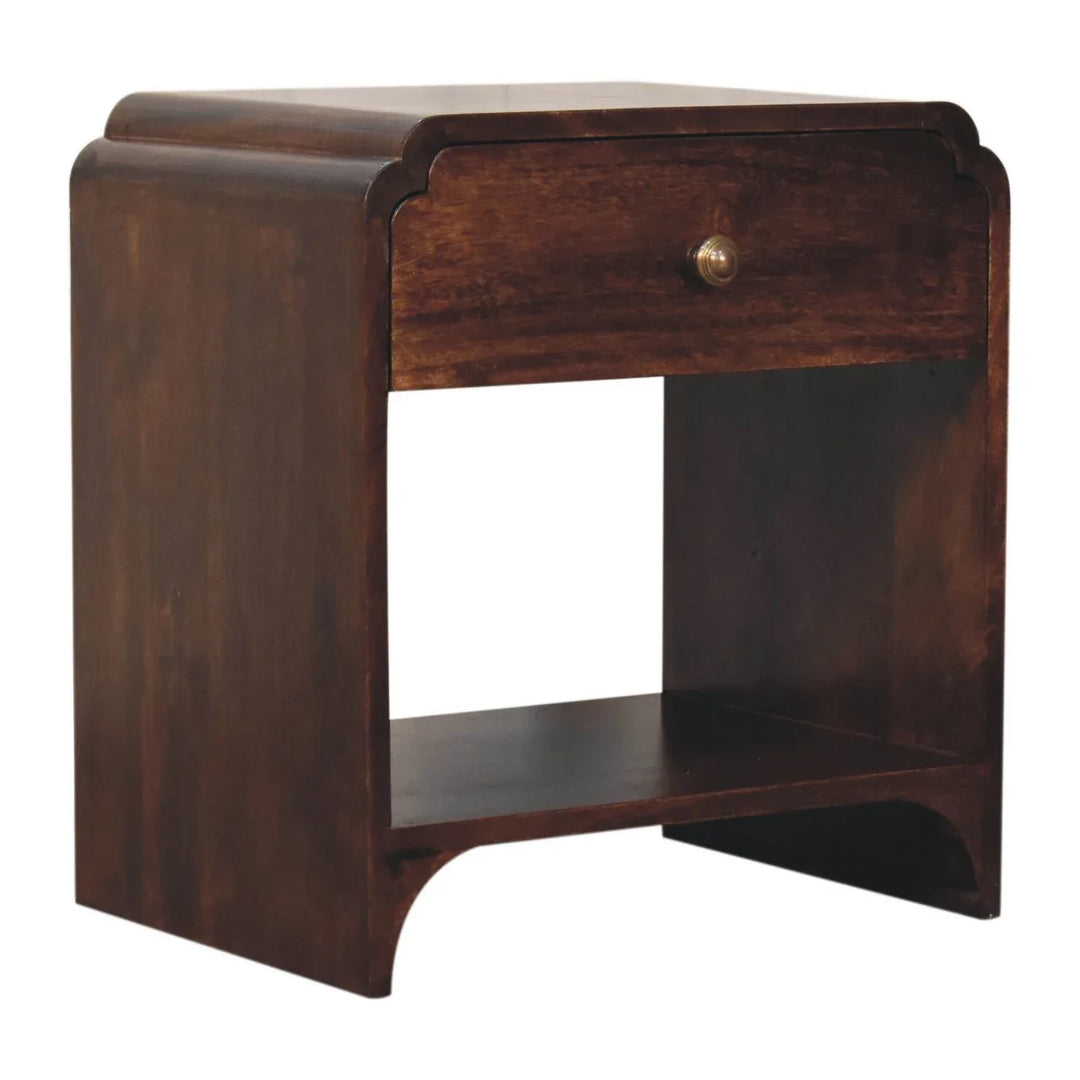 California Walnut Newton Bedside - TidySpaces