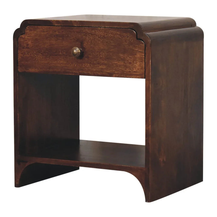 California Walnut Newton Bedside - TidySpaces