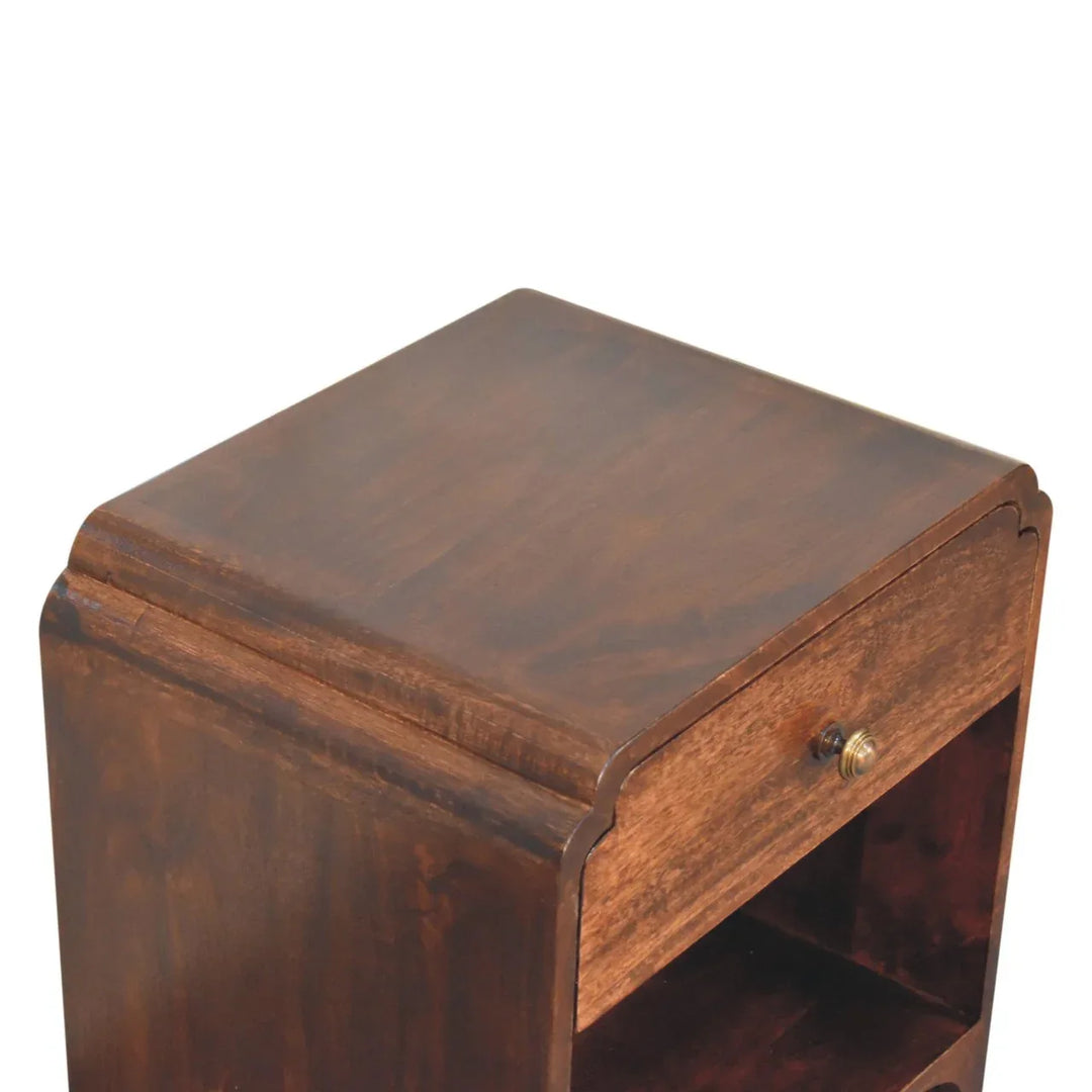 California Walnut Newton Bedside - TidySpaces