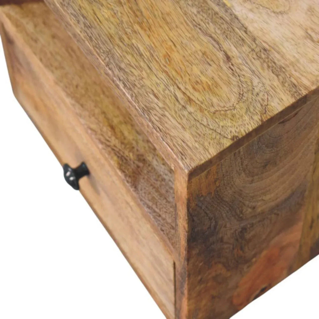 Solis 1-Drawer Oak-ish Wall Mounted Nightstand - TidySpaces