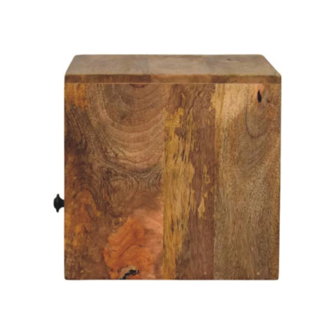 Solis 1-Drawer Oak-ish Wall Mounted Nightstand - TidySpaces