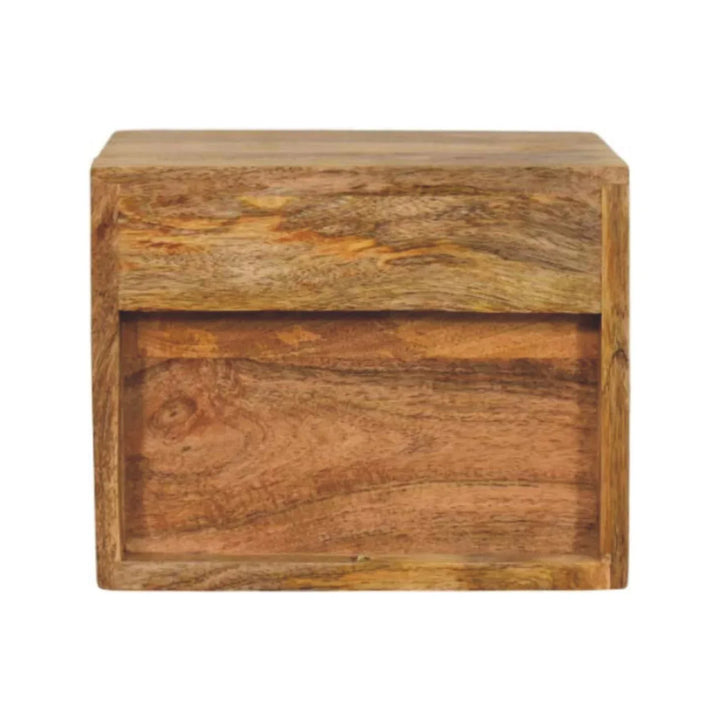 Solis 1-Drawer Oak-ish Wall Mounted Nightstand - TidySpaces