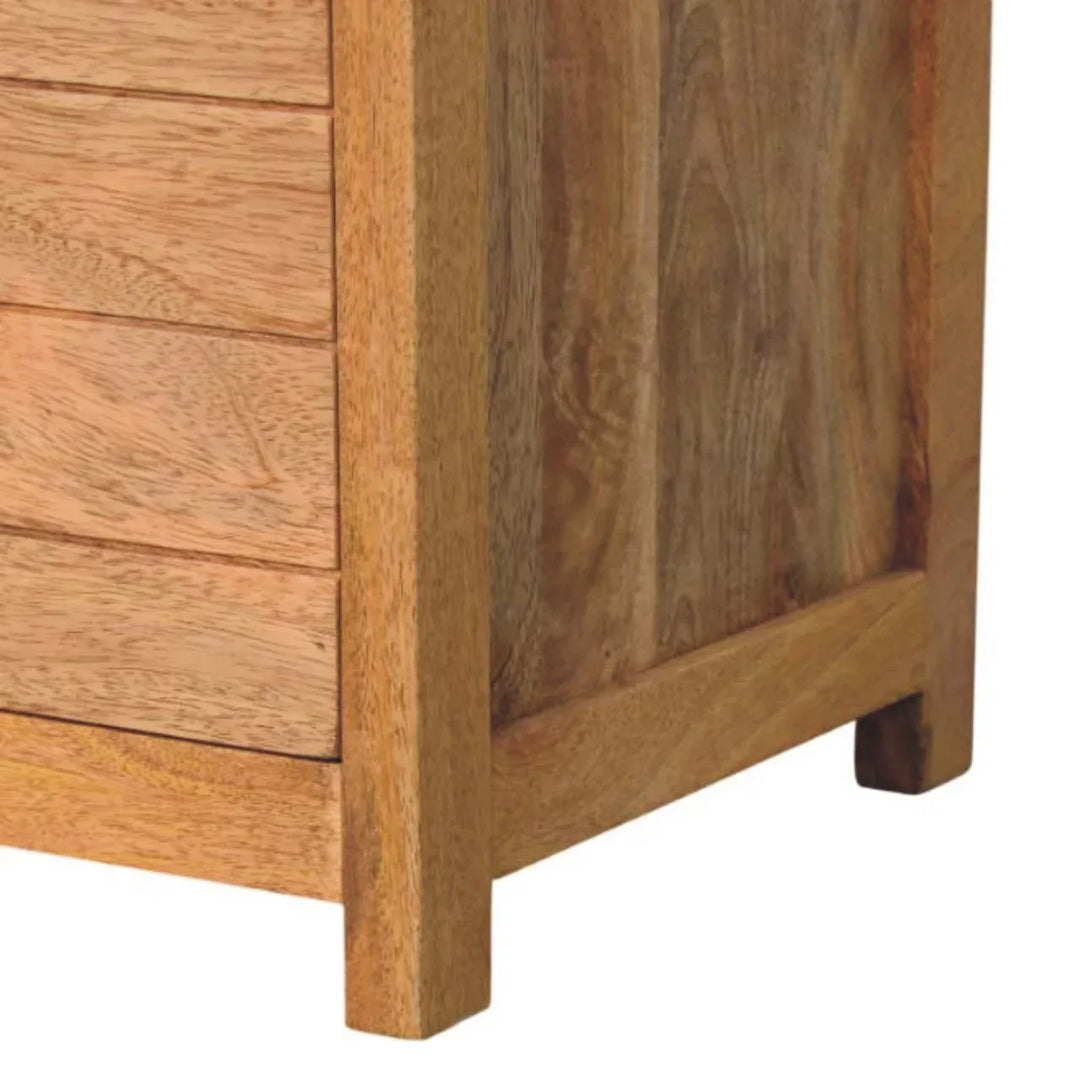 Oxford Oak-ish 2 Drawer Storage Bench - TidySpaces