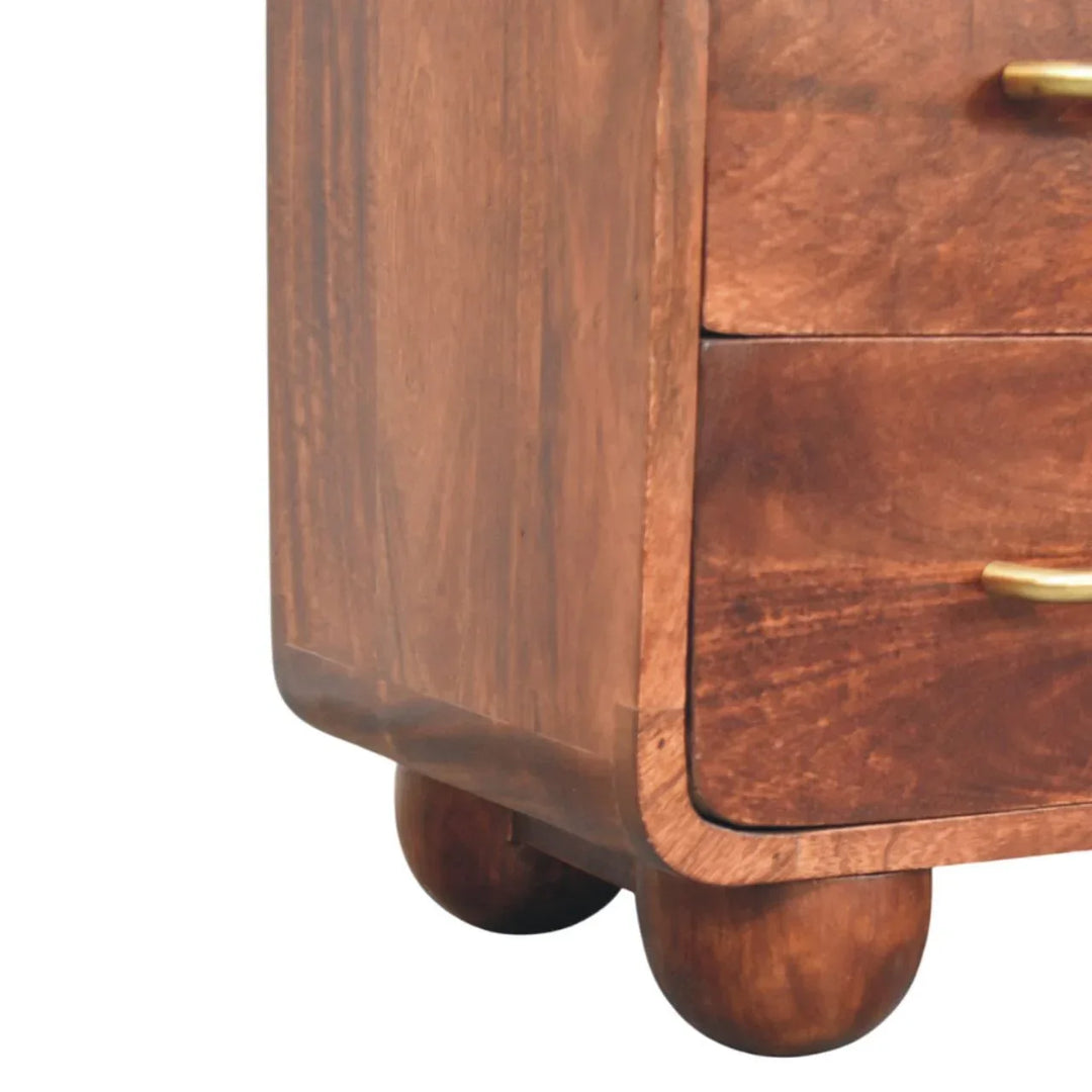 3-Drawer Rounded Chest - TidySpaces