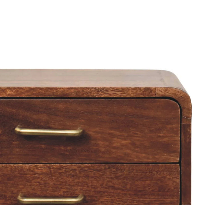 Valenza Two-Drawer Bedside Table - TidySpaces