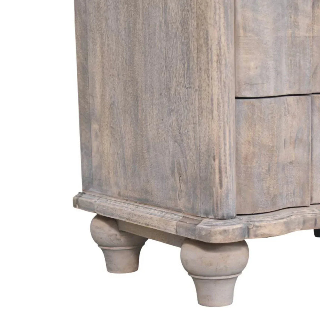 Lume Washed Bedside Table - TidySpaces