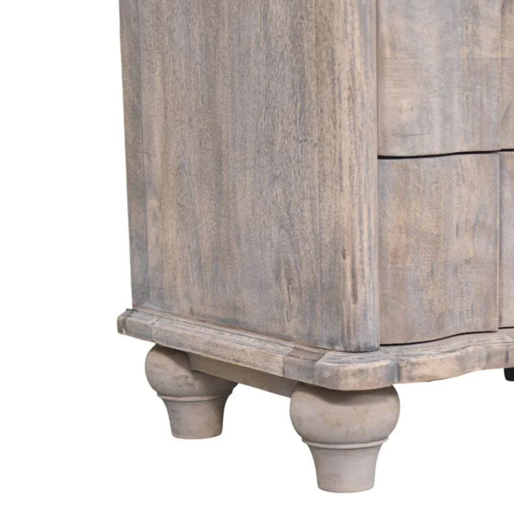 Lume Washed Bedside Table - TidySpaces