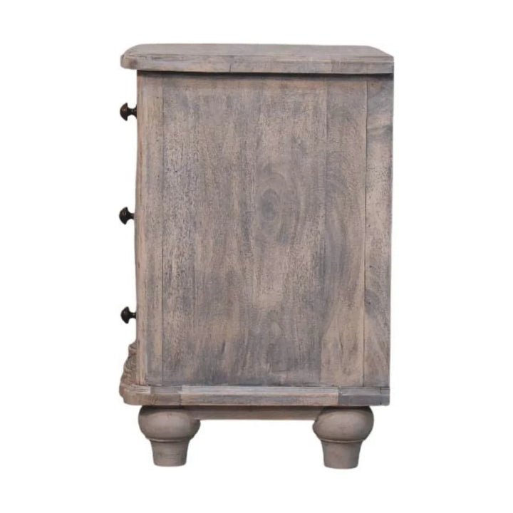 Lume Washed Bedside Table - TidySpaces