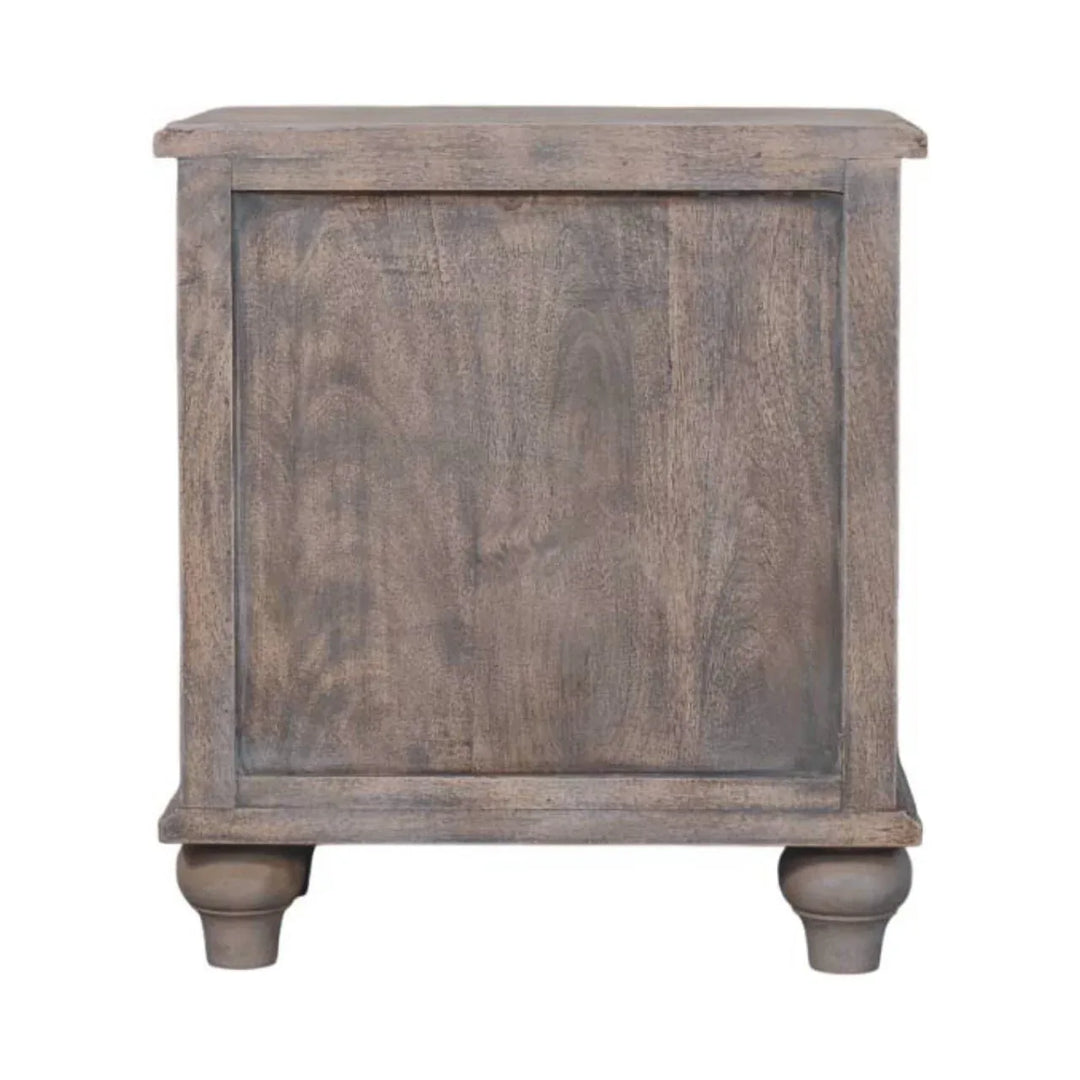 Lume Washed Bedside Table - TidySpaces