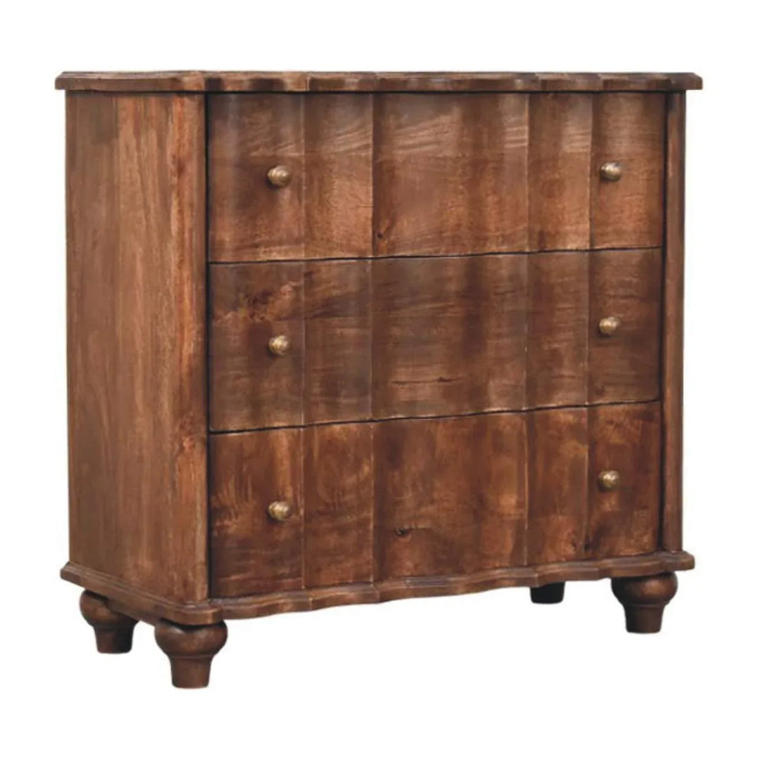 Lume Roasted Panel Chest - TidySpaces
