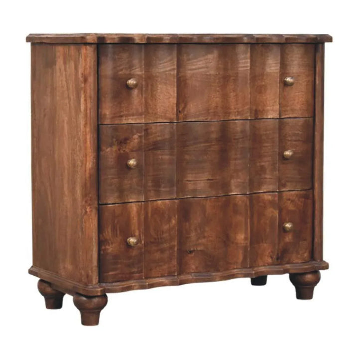 Lume Roasted Panel Chest - TidySpaces