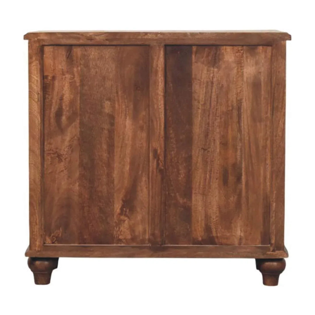 Lume Roasted Panel Chest - TidySpaces