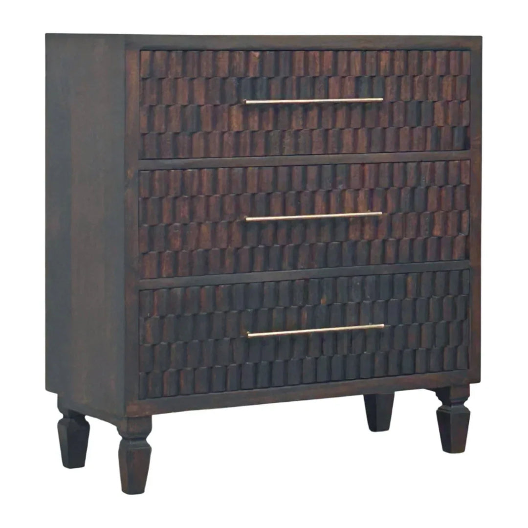 Cadiz Carved Drawer Chest - TidySpaces