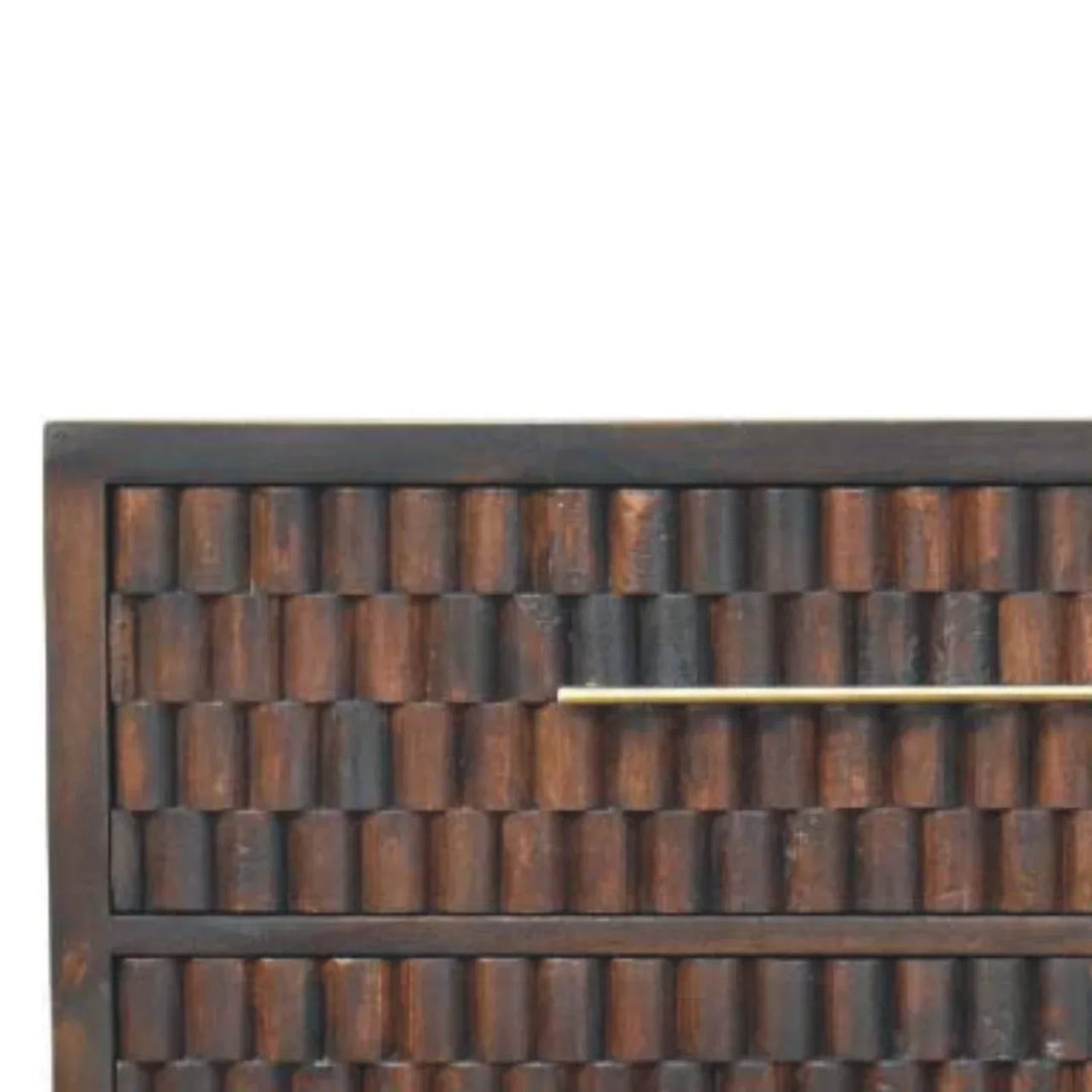 Cadiz Carved Drawer Chest - TidySpaces