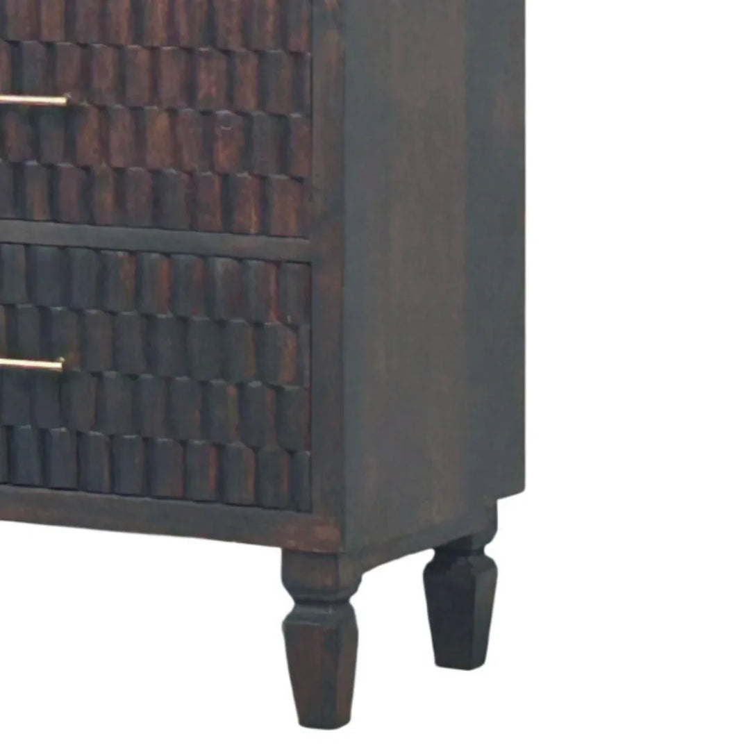 Cadiz Carved Drawer Chest - TidySpaces