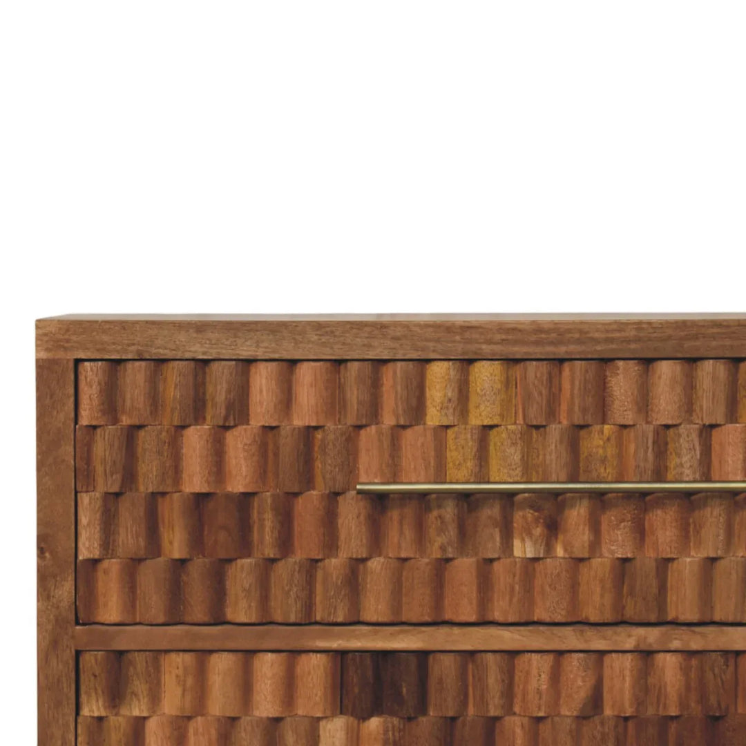 Cadiz Carved Storage Chest - TidySpaces