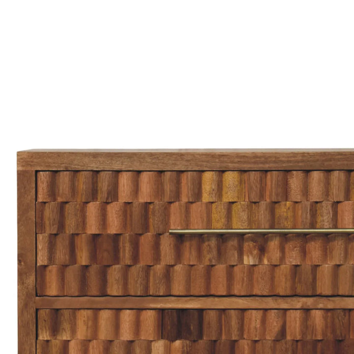 Cadiz Carved Storage Chest - TidySpaces