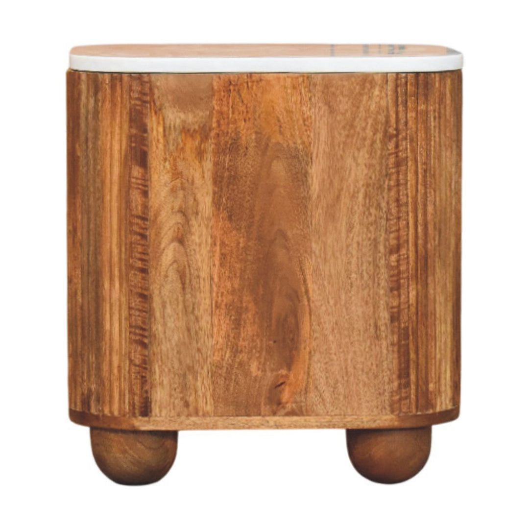 Aurora Marble Bedside