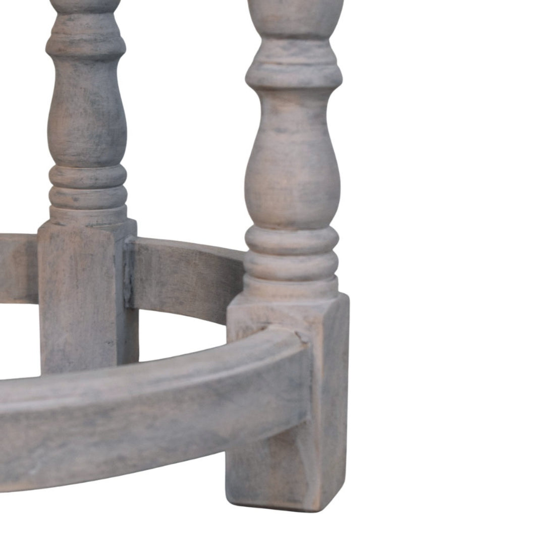 Rustic Charm Stool