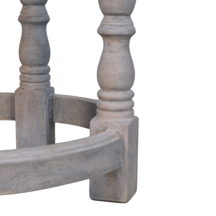 Rustic Charm Stool