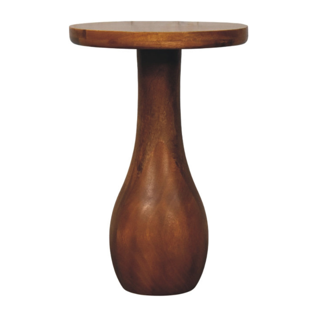Curved Base Side Table