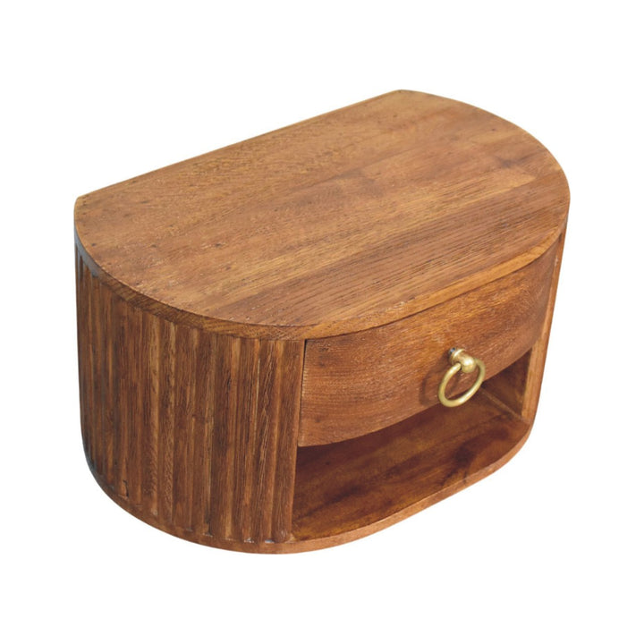 Oval Wall Nightstand