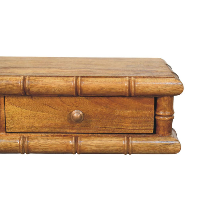 Bamboo Wall-Mounted Console