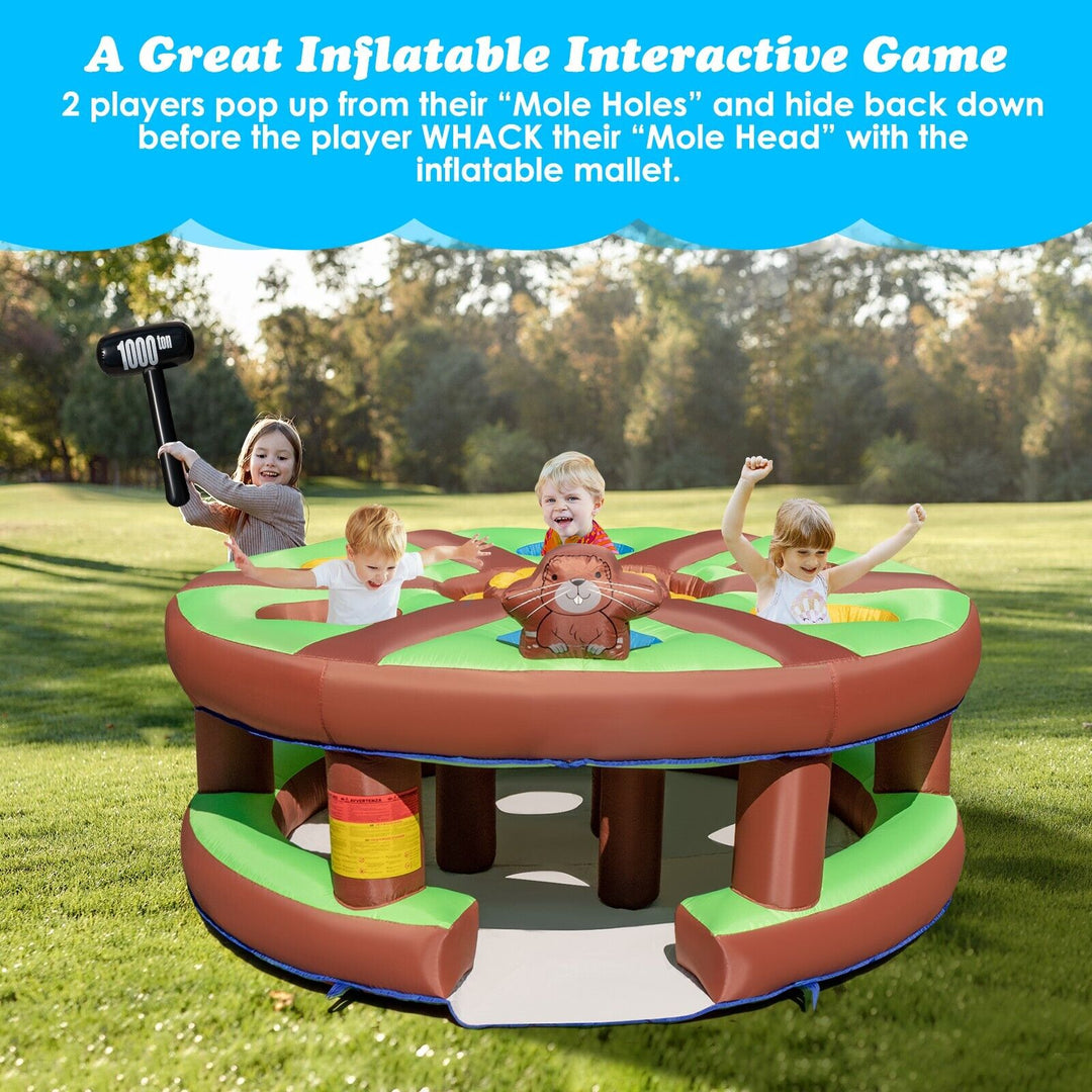 Inflatable Kids Giant Hammering and Pounding Toy with 480W Blower