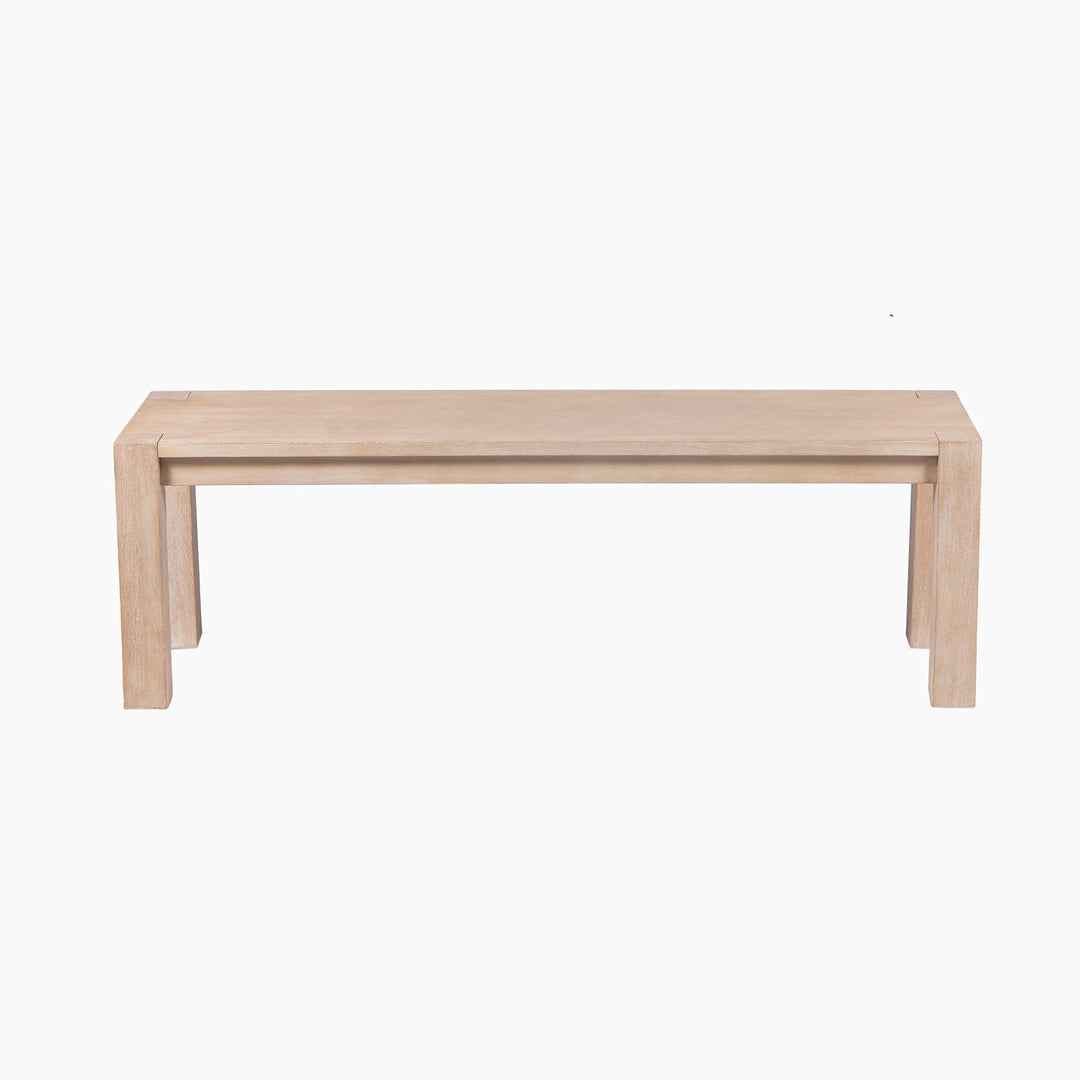 Edward Mango Wood Bench - TidySpaces