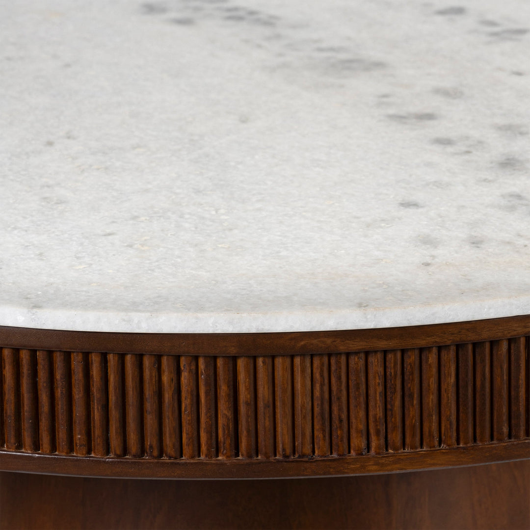 Noah Marble Top Dining Table - TidySpaces