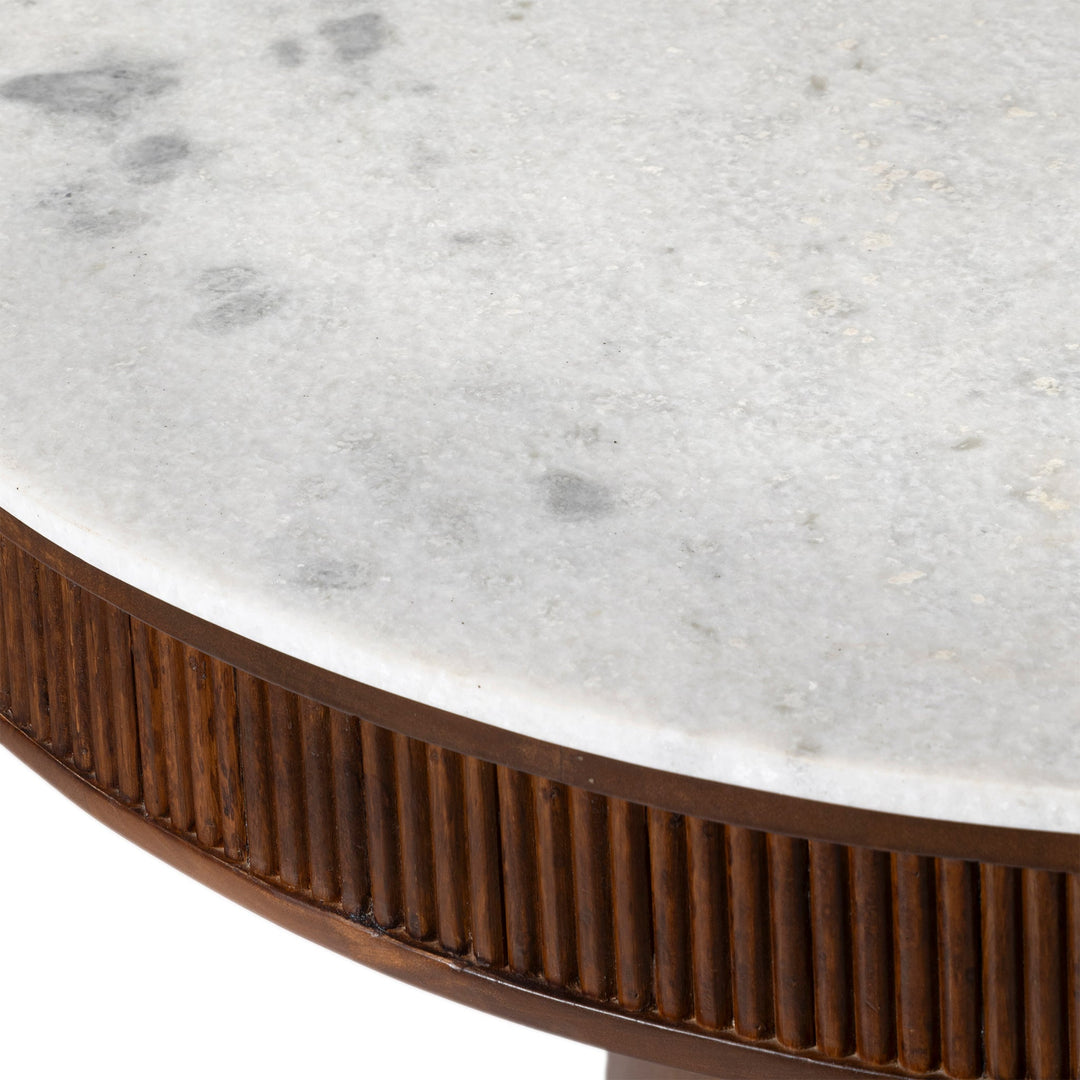 Noah Marble Top Dining Table - TidySpaces