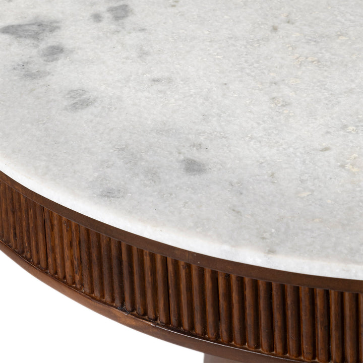 Noah Marble Top Dining Table - TidySpaces