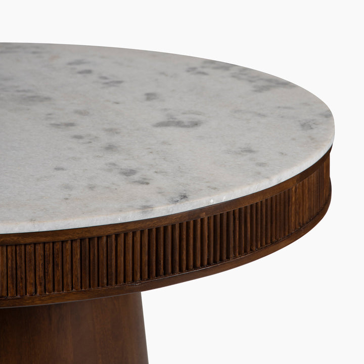 Noah Marble Top Dining Table - TidySpaces