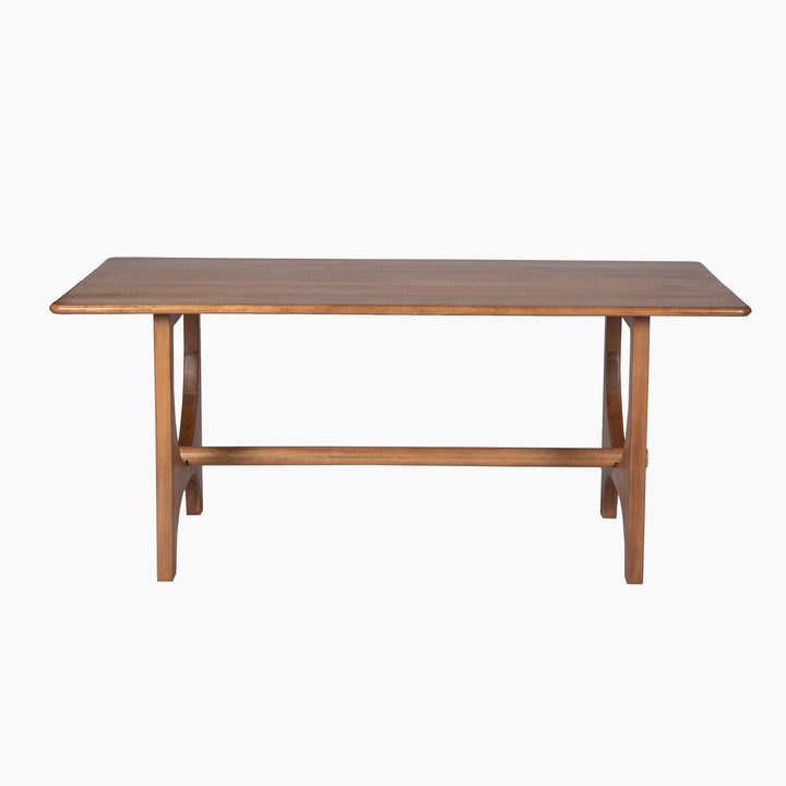 Breanna Mango Wood Dining Table - TidySpaces