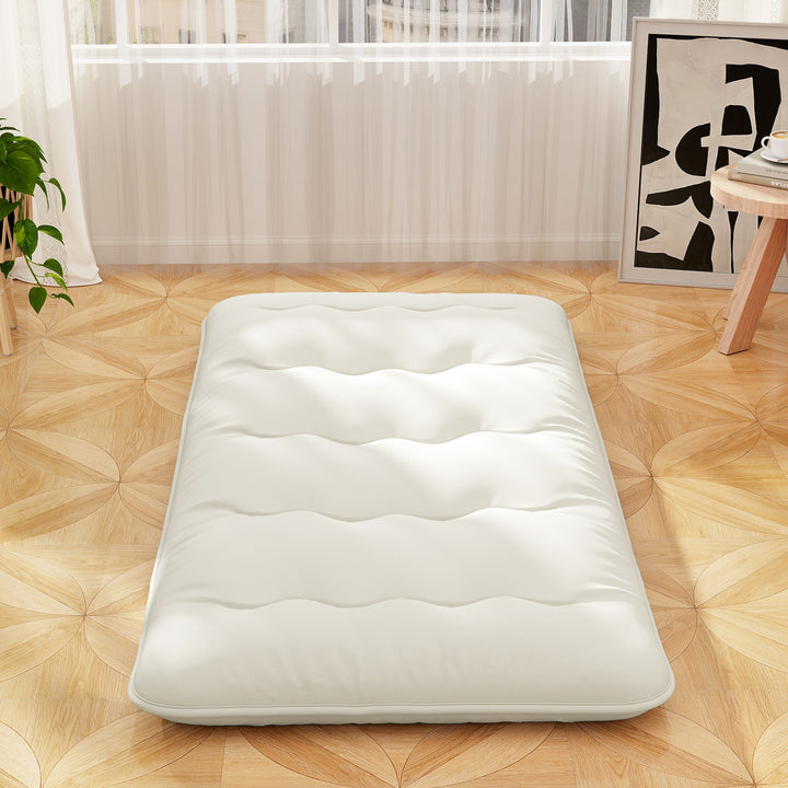 Japanese Floor Mattress with Washable Cover and Carry Bag - TidySpaces