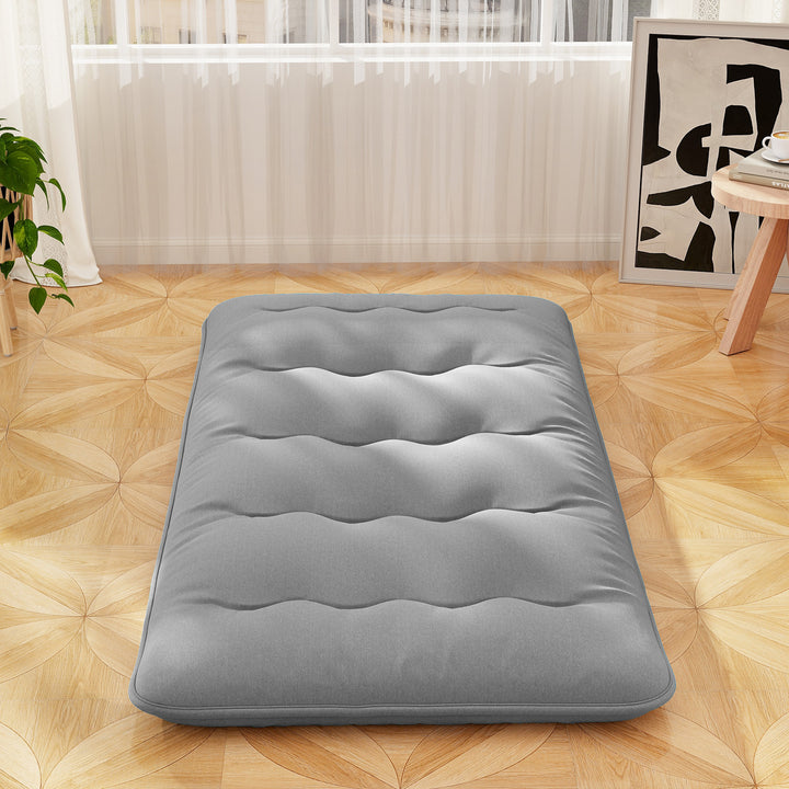 Japanese Floor Mattress with Washable Cover and Carry Bag - TidySpaces