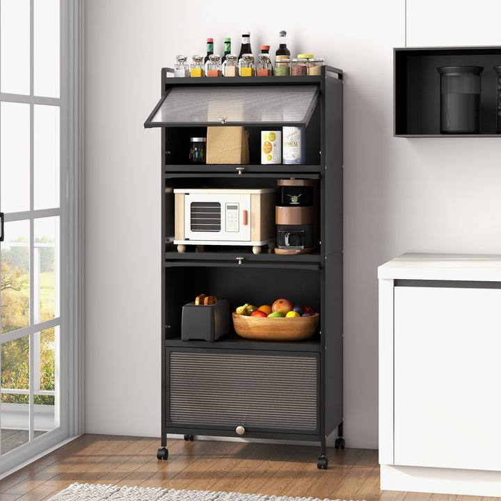 5-Tier Kitchen Baker's Rack-Black