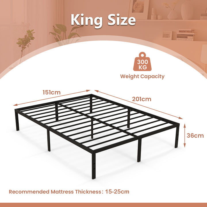 Heavy Duty Metal Platform Bed Frame
