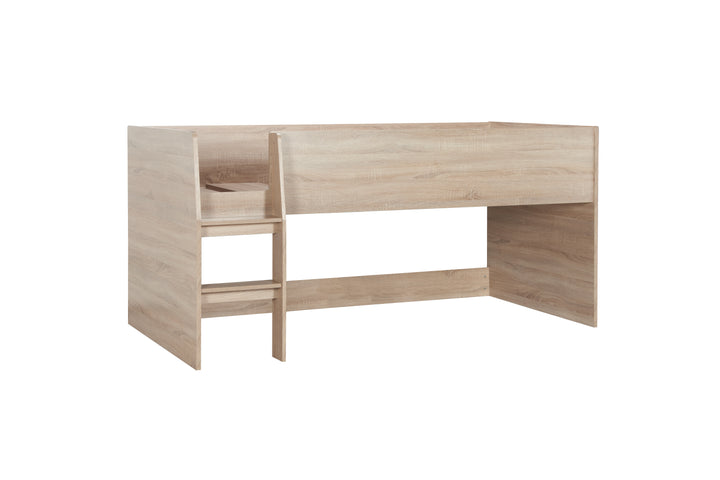 Leyton Cabin Bed with Underbed Storage and Versatile Shelving Options for Kids