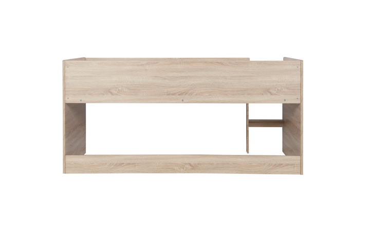 Leyton Cabin Bed with Underbed Storage and Versatile Shelving Options for Kids