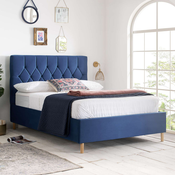 Loxley Ottoman Bed with Stylish Upholstery and Extra Storage Options