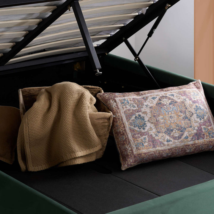 Loxley Ottoman Bed with Stylish Upholstery and Extra Storage Options