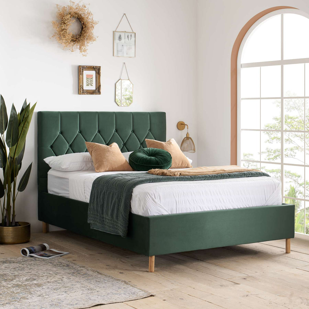Loxley Ottoman Bed with Stylish Upholstery and Extra Storage Options