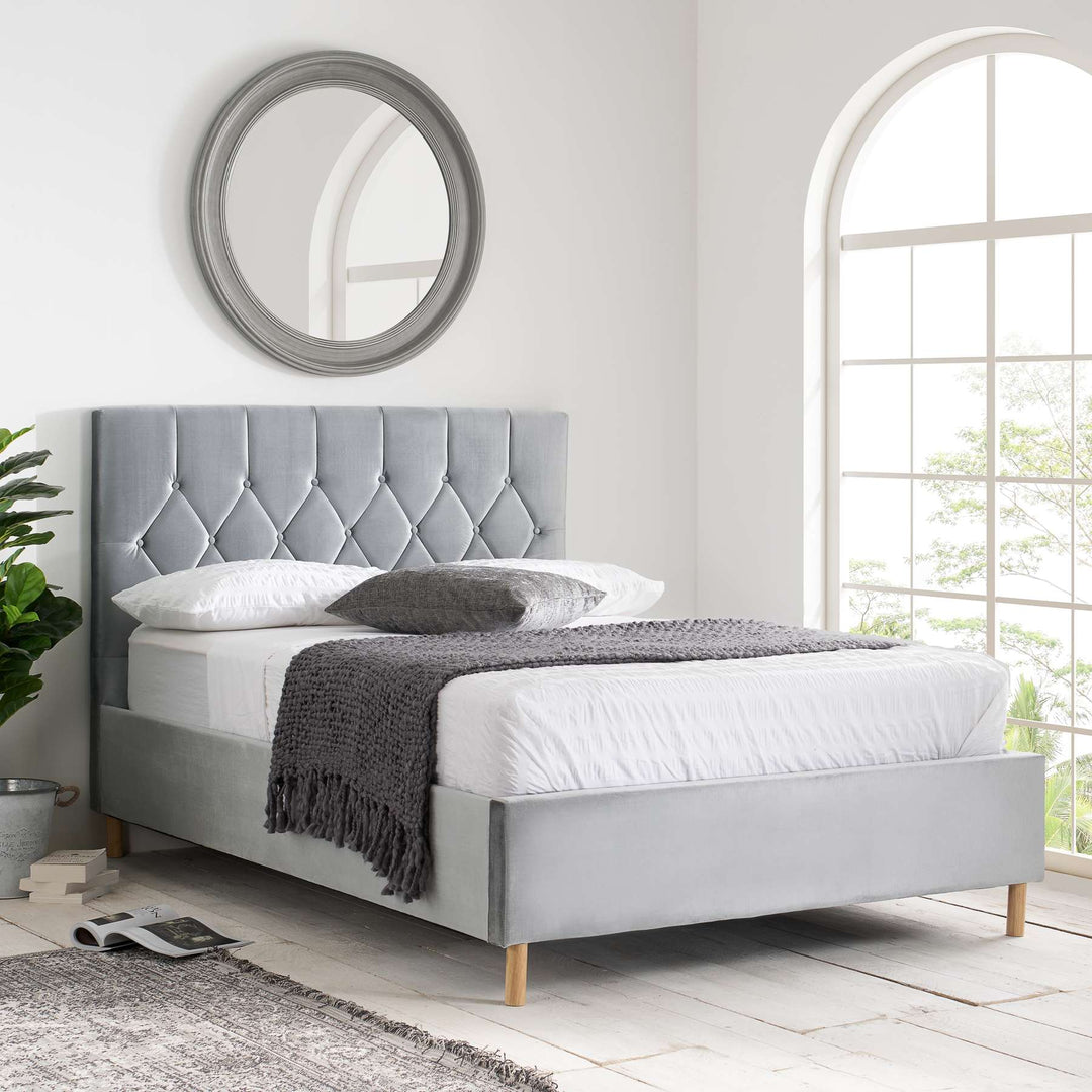 Loxley Ottoman Bed with Stylish Upholstery and Extra Storage Options