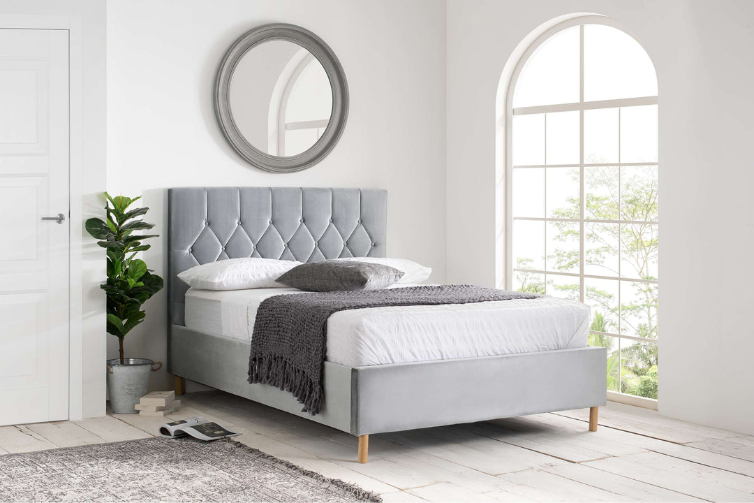 Loxley Ottoman Bed with Stylish Upholstery and Extra Storage Options