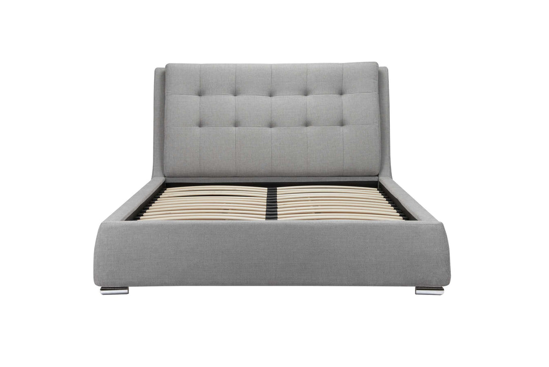 Mayfair Upholstered Bed with Deep-Buttoned Headboard and Practical Storage Drawers