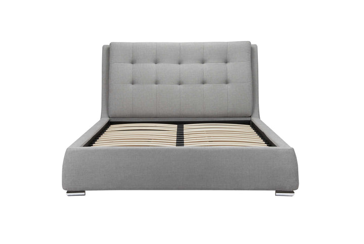 Mayfair Upholstered Bed with Deep-Buttoned Headboard and Practical Storage Drawers