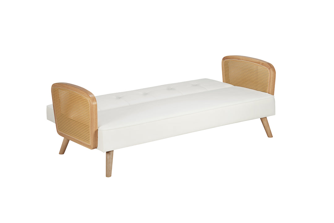 Mila Sofa Bed with Fold-Flat Mechanism and Plush Comfort