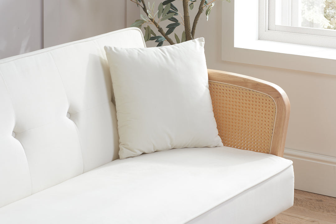 Mila Sofa Bed with Fold-Flat Mechanism and Plush Comfort